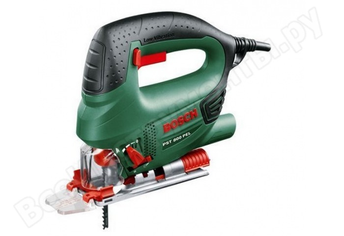 Лобзик Bosch PST 800 PEL Compact + 10 пилок 06033A0101